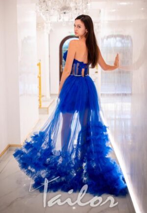 Бална рокля BLUE DIAMAND - Image 3